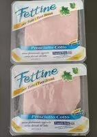 Mängden socker i Prosciutto cotto