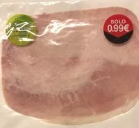 Mängden socker i Prosciutto cotto