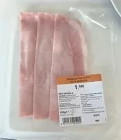 Mängden socker i Prosciutto cotto