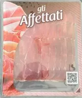 Mängden socker i Prosciutto crudo