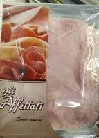 Mängden socker i Prosciutto cotto