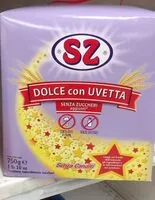 Mängden socker i Dolce con uvetta SZ