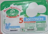 Mängden socker i Bocconcini
