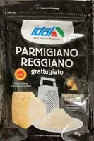 Mängden socker i Parmigiano reggiano