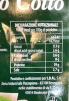 Mängden socker i Cubetti di prosciutto cotto