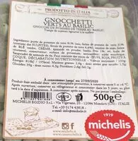 Mängden socker i Gnocchetti verts au basilic