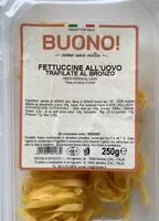 Mängden socker i Fettuccine all’uovo