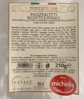 Mängden socker i Panzerotti ricotta e spinaci