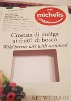 Mängden socker i Crostata meliga frutti di bosco