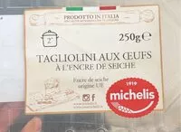 Mängden socker i Tagliolini aux oeufs à l’encre de seiche