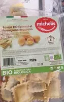 Mängden socker i Ravioli bio epinard et parmigiano reggiano