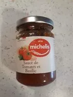 Mängden socker i Sauce tomate et basilic