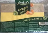 Mängden socker i Avesani Pasta Fresca All Uovo