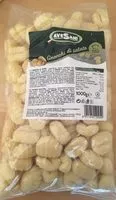 Mängden socker i Gnocchi di patate
