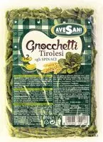Mängden socker i Gnocchetti tirolesi agli spinaci