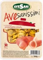 Mängden socker i Avesanissimi tortellini al prosciutto crudo