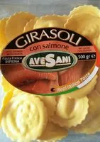 Mängden socker i Girasoli avec saumon