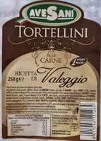 Mängden socker i Tortellini alla carne ricetta Valeggio
