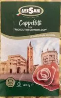 Mängden socker i Cappelletti con Prosciutto di Parma
