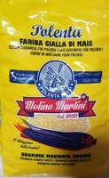 Mängden socker i Polenta - Farina gialla di mais