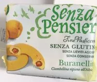 Mängden socker i Buranellini