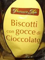 Mängden socker i biscotti con gocce di cioccolato
