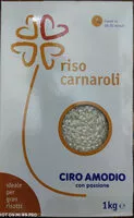 Mängden socker i Riso carnaroli