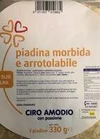 Mängden socker i Piadina