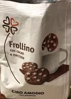 Mängden socker i Frollino con cacao e nocciole