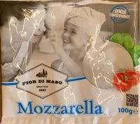 Mängden socker i Mozzarella