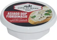 Mängden socker i Crema spalmabile di asiago dop