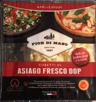 Mängden socker i Fior di Maso cubetti di asiago feesco dop