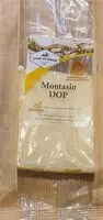 Mängden socker i Montasio DOP