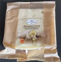 Mängden socker i Asiago