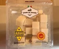 Mängden socker i Formaggio grana padano dop