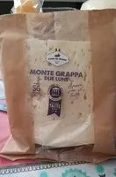 Mängden socker i Formaggio Montegrappa due lune