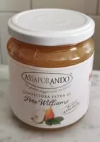 Mängden socker i Confettura extra di pere Williams