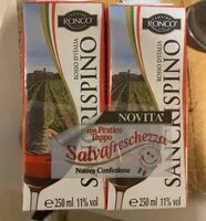 Mängden socker i VINO ROSSO D’ITALIA