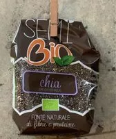 Mängden socker i semi di chia bio