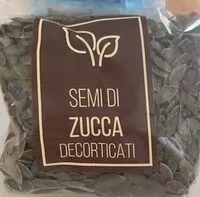 Mängden socker i Semi di zucca decorticati