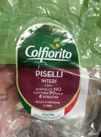 Mängden socker i piselli interi