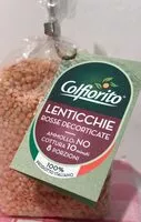 Mängden socker i Lenticchie rosse decorticate