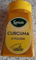 Mängden socker i Curcuma in polvere