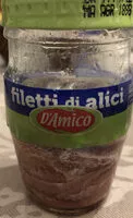 Mängden socker i Filetti di alici