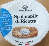 Mängden socker i Spalmabile di ricotta