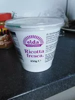 Mängden socker i Ricotta fresca