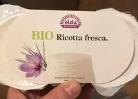 Mängden socker i Bio ricotta fresca