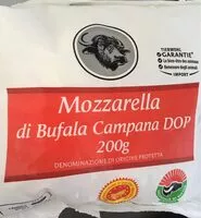 Mängden socker i Mozzarella di bufala Dop