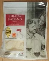 Mängden socker i Grana Padano Flakes