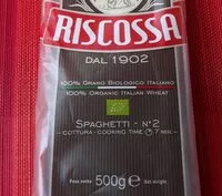 Mängden socker i Riscossa spaghetti bio intégral